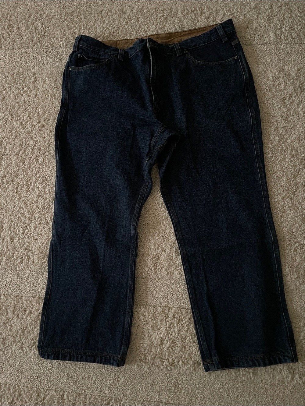 Duluth Trading Co Dark Blue Relaxed Men’s Jeans